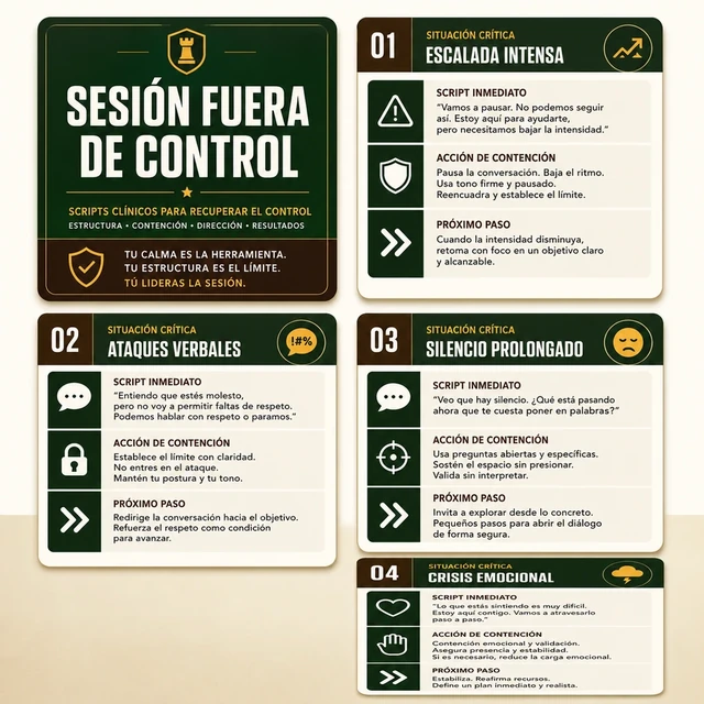 Scripts para sesiones fuera de control